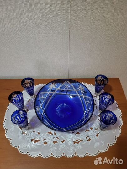 Синий хрусталь СССР