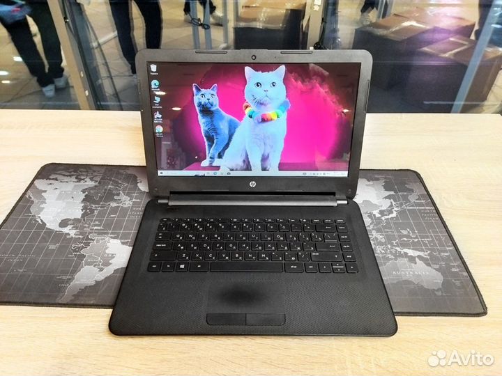 Ноутбук HP для бизнеса с Intel HD + SSD