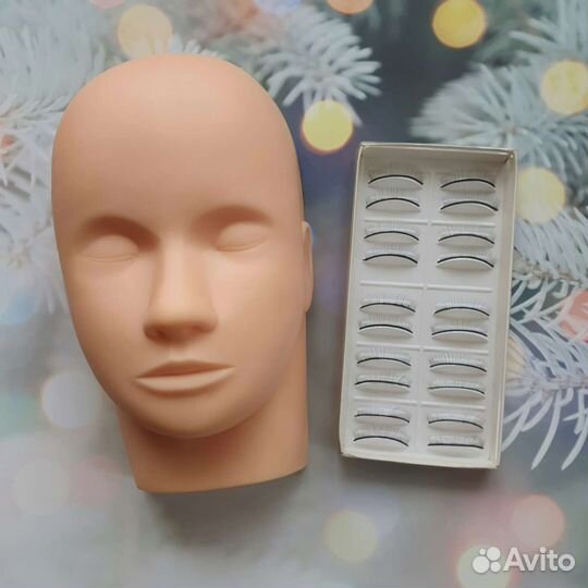 Манекен для наращивания ресниц