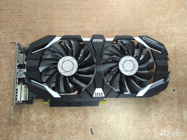 Видеокарта gtx 1060 6gb msi