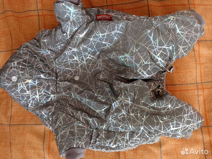 Зимний комбинезон для собак мелких пород