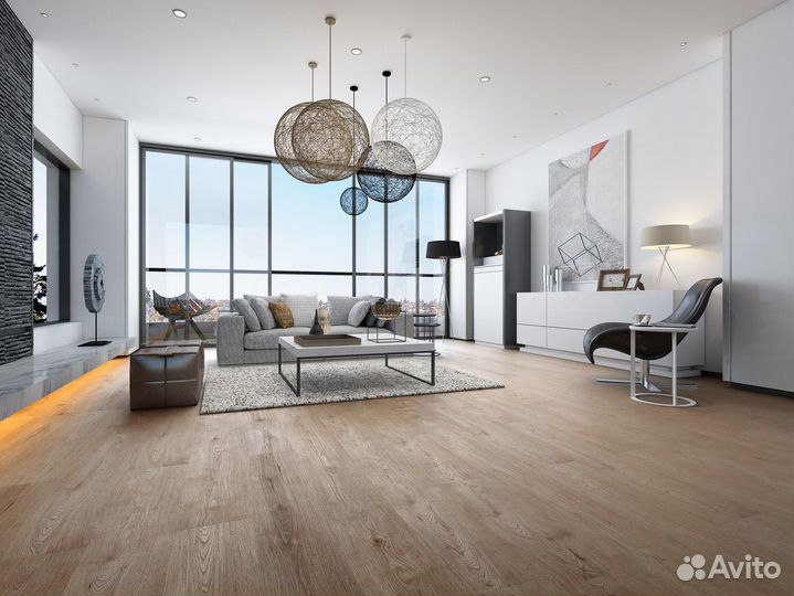 Ламинат SPC Hoi Lock Flooring Дуб Лантау 60352PK