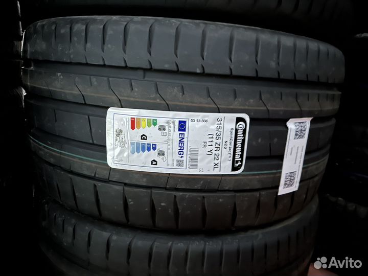 Continental ContiSportContact 7 275/40 R22 и 315/35 R22 111Y