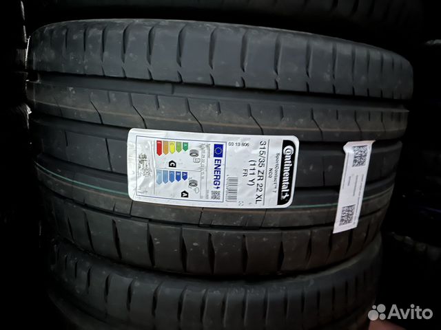 Continental ContiSportContact 7 275/40 R22 и 315/35 R22 111Y