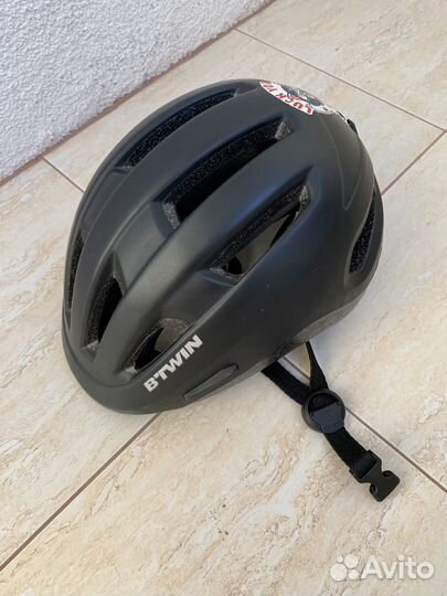 Велошлем взрослый btwin CBH 500 Black