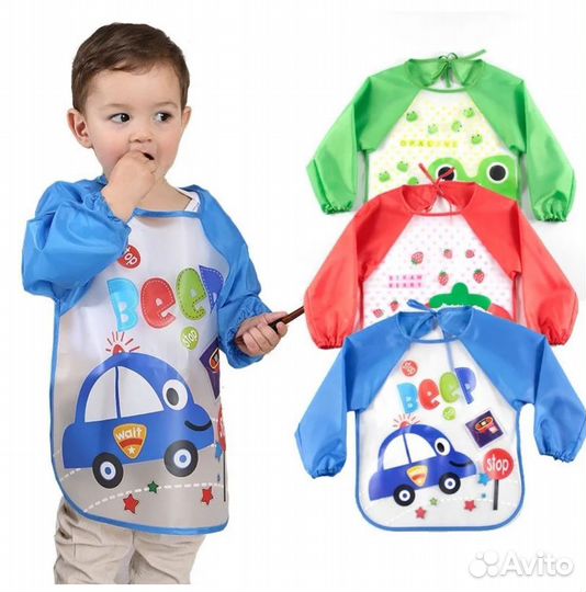 Нагрудник для кормления, рисования, занятий