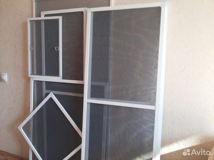 Москитная сетка на окна пвх и алюминиевые балконы