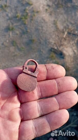 Замочек старинный, мастер Семён Рыженков