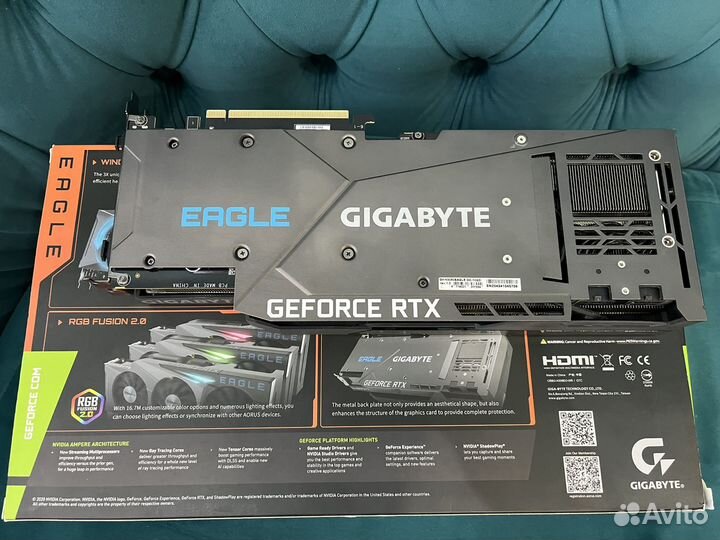 Видеокарта rtx 3080