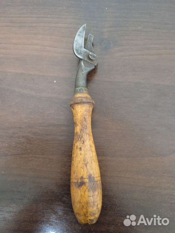 Старинный нож для консервных банок 20 век