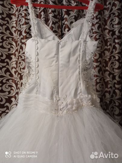 Свадебное платье 46 размер