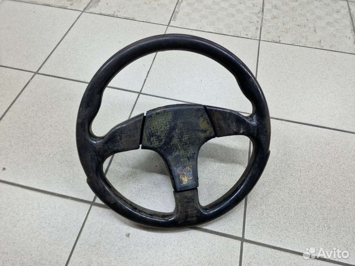 Руль с переходником (Три спицы) тонкий вал Audi