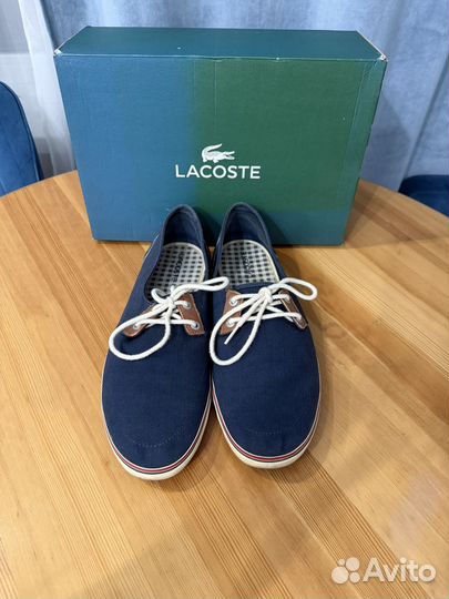 Кеды мужские Lacoste, eur 43