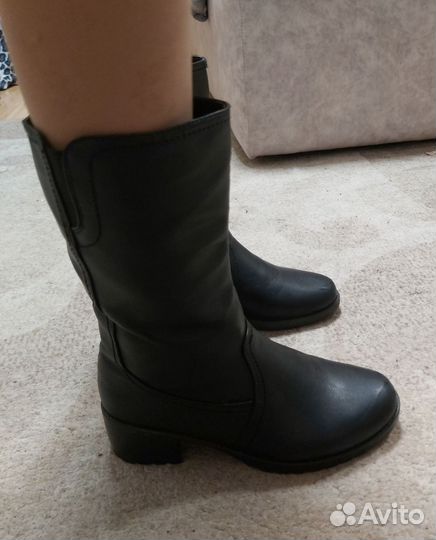 Сапоги детские утеплённые 36р