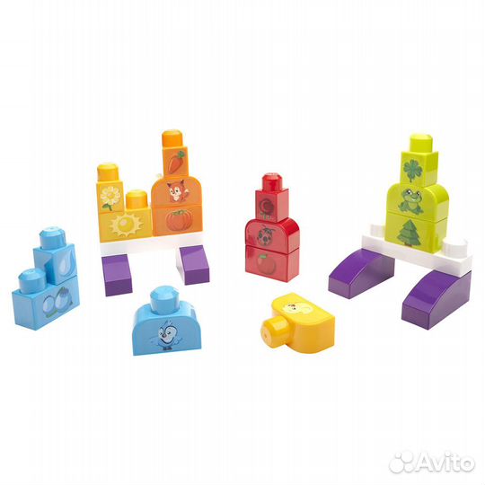 Конструктор Mega Bloks для малышей 1-5 лет