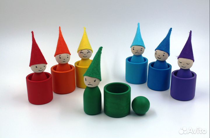 Сортер деревянный