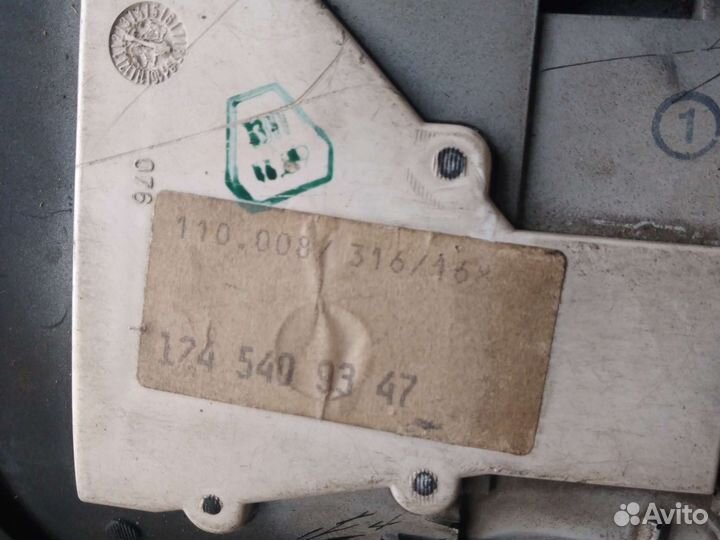 Приборная панель mercedes w124