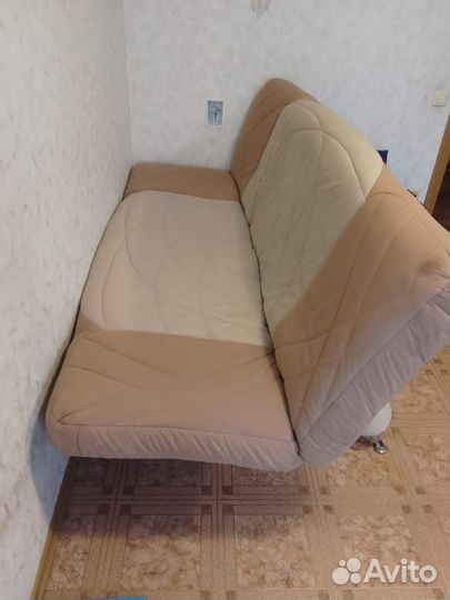 Диван прямой раскладной, книжка