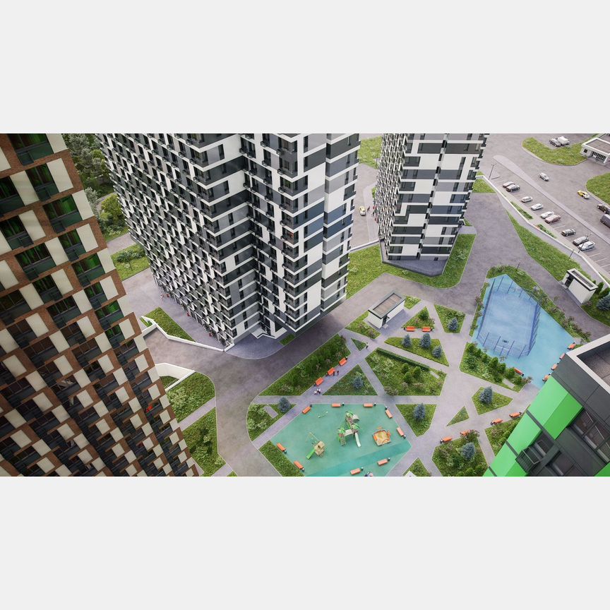 Апартаменты-студия, 22,5 м², 13/21 эт.