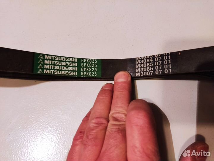 Ремень поликлиновой 6PK825 Mitsuboshi