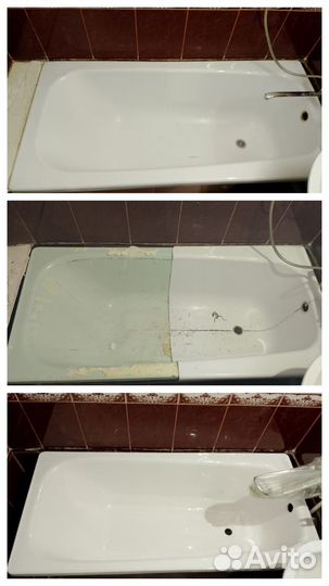 Реставрация ванн жидким акрилом. Без посредников