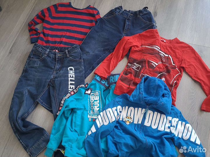 Вещи Pelikan большим пакетом на мальчика 7-8 лет