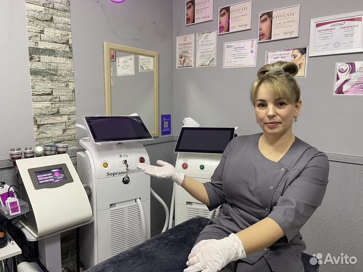 Обучение лазерной эпиляции с трудоустройством