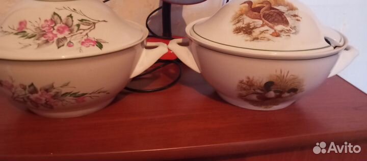 Супница СССР фарфор