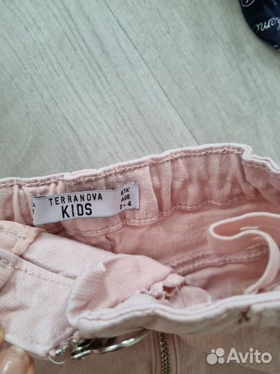 Пакет фирменных вещей на девочку 104-110