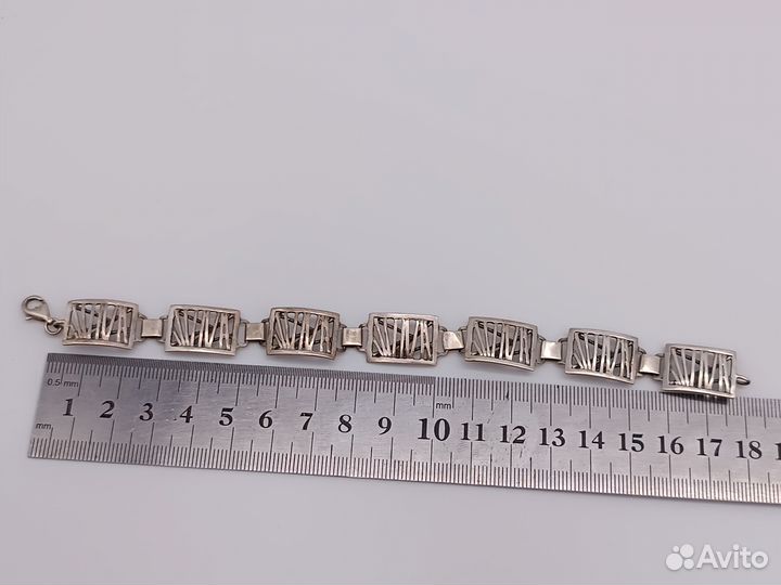 Браслет серебро 925 проба 1960-1980-е гг. №14 756