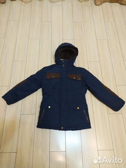 Зимняя парка для мальчика 6-7 лет