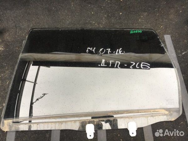 Стекло двери задней заднее левое Mitsubishi