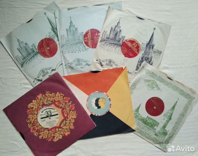 Продам виниловые пластинки, 33 обор./мин., 1956г