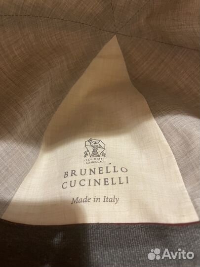 Brunello cucinelli кепка оригинал