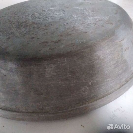 Сковорода алюминиевая и нерж.,дуршлаг. СССР