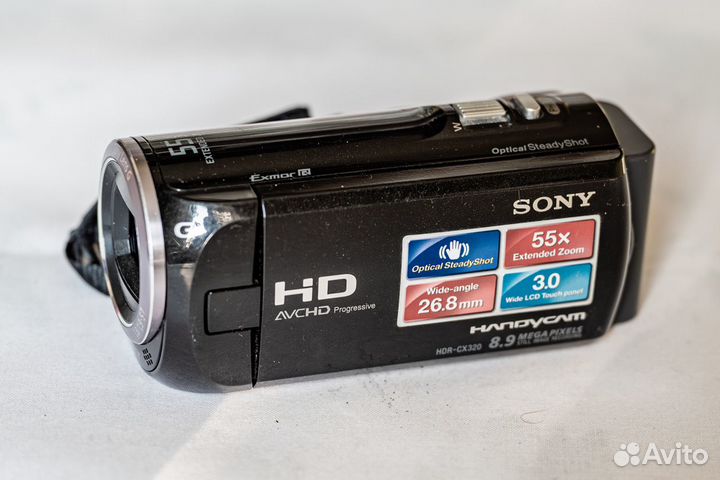 Видеокамера Sony HDR-cx320e