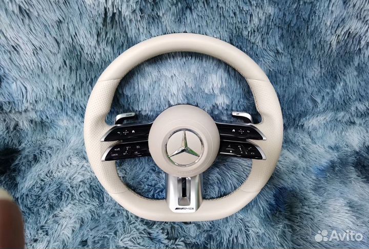 Руль mercedes w223 amg 6.3