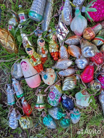 Елочные игрушки СССР