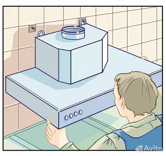 Утановка вытяжек, монтаж квартирной вентиляции