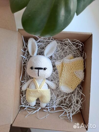 Бэби бокс/Вязаная игрушка ручной работы