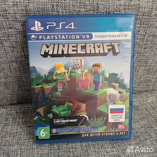 Игра для playstation ps4 minecraft
