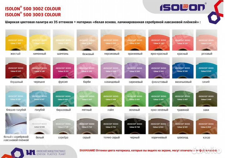 Изолон, евролон, китайлон, фоамиран рулонный