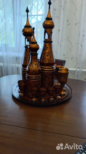Сервиз хохлома