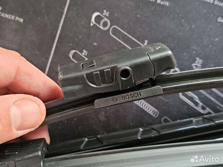 Щетки bosch 530мм+450мм am 460s