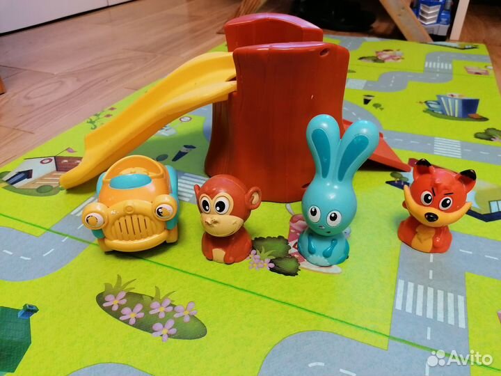Машинка с горкой