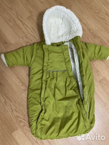 Зимний конверт в коляску