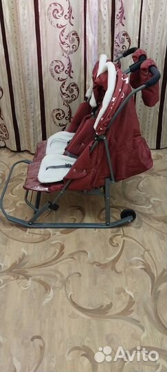 Санки коляска для двойни
