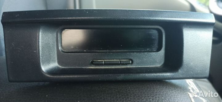 Дисплей с часами рено трафик