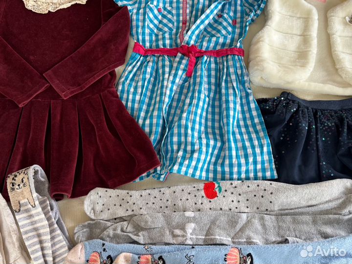 Одежда Пакет вещей вещи на девочку 92 98