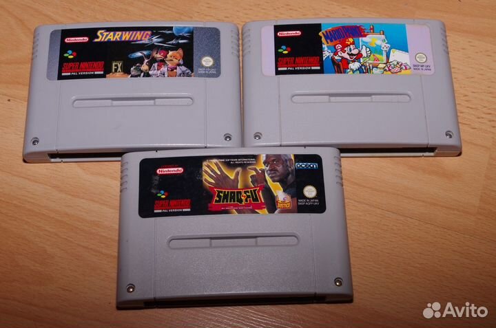 Картриджи для Super Nintendo Famicom, ntsc-U / PAL